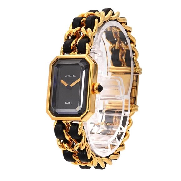 CHANEL Premiere Women's Watch, Size M, H0001, Black and Gold, Quartz Movement - Picture 2 of 6
